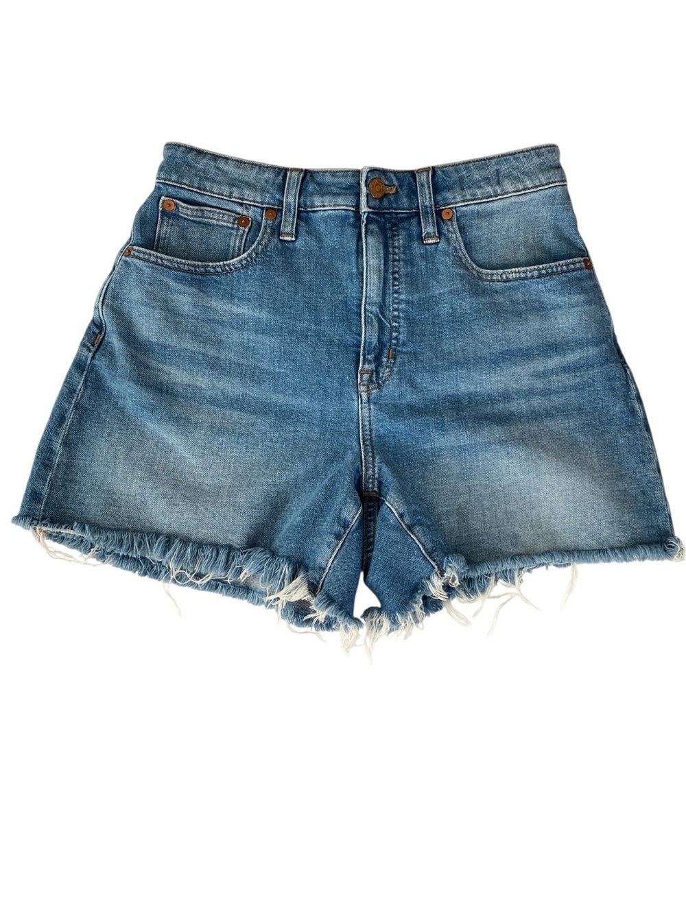 Madewell Women's Curvy High Rise Denim Shorts, Size 27